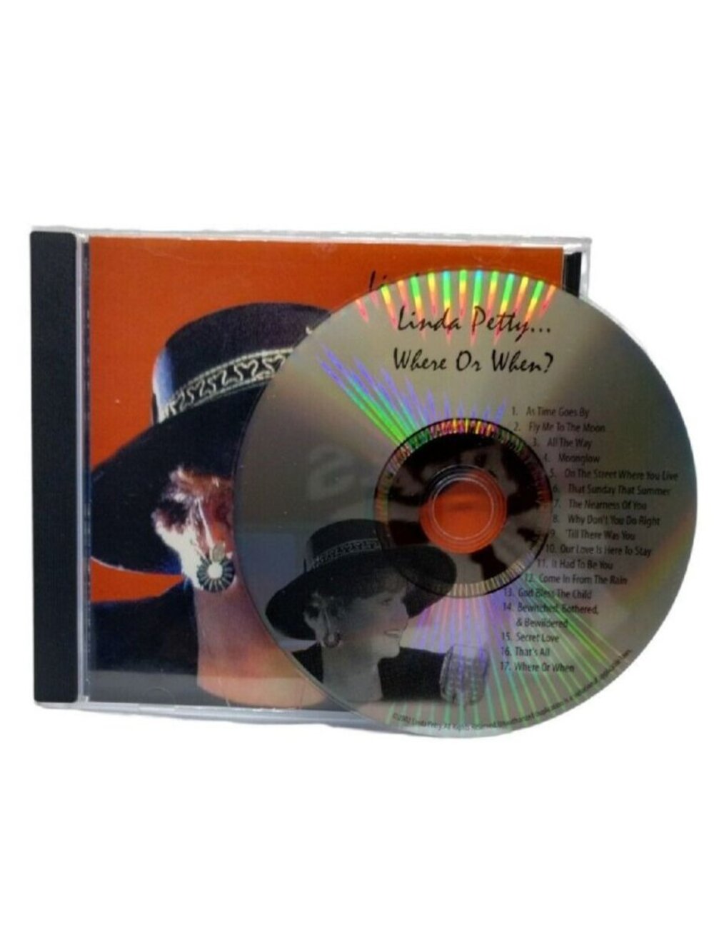 Linda Petty Where or When Linda Petty Singing Cabaret Country Covers Music CD